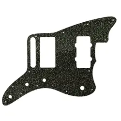 PICKGUARD FOR FENDER BLACKTOP JAZZMASTER BLACK SPARKLE