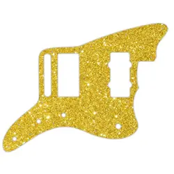 PICKGUARD FOR FENDER BLACKTOP JAZZMASTER GOLD SPARKLE
