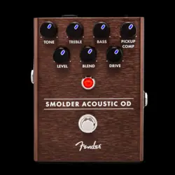 FENDER SMOLDER ACOUSTIC OVERDRIVE GUITAR EFFECT PEDAL