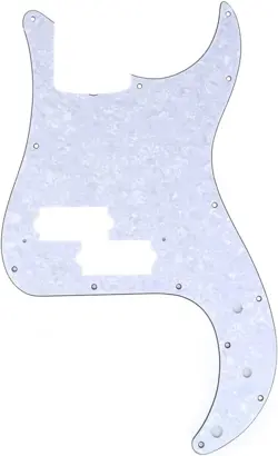 PRO 13-HOLE P BASS PICKGUARD FOR JPN FENDER JAPAN 4-STRING PRECISION BASS, 4PLY 