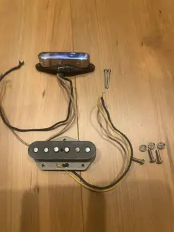 VINTAGE 1966 FENDER TELECASTER PICKUP SET ELECTRIC GUITAR PARTS VERY RARE
