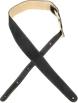 FENDER ROAD WORN STRAP - BLACK