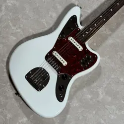 FENDER FSR MADE IN JAPAN TRADITIONAL 60S JAGUAR OLYMPIC WHITE FB: ROSEWOOD
