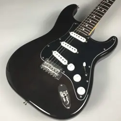 FENDER FSR MADE IN JAPAN HYBRID II STRATOCASTER TRANS BLACK FB: ROSEWOOD