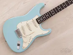 1999 FENDER ARTIST SERIES YNGWIE MALMSTEEN STRATOCASTER SONIC BLUE W/ CASE