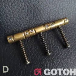 GOTOH IN-TUNE BRASS COMPENSATING SADDLES FENDER TELECASTER TELE *AGED  RELIC (D)