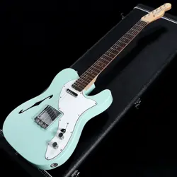 2022 FENDER CUSTOM SHOP 60S TELECASTER THINLINE CLOSET CLASSIC FADED SURF GREEN