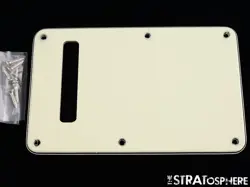 FENDER LEFTY AMERICAN PROFESSIONAL II STRATOCASTER STRAT MINT GRN TREMOLO COVER