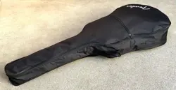 FENDER GIG BAG SOFT CASE FOR ACOUSTIC ELECTRIC GUITARS BLACK PIPING POCKET