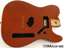 FENDER PLAYER II TELECASTER TELE BODY, CHAMBERED MAHOGANY TRANSPARENT MOCHA