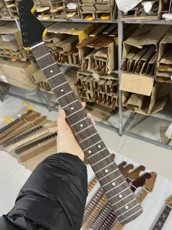 FENDER STRAT REPLACEMENT 22FRETS YELLOW ST MAPLE ELECTRIC GUITAR NECK ROSEWOOD