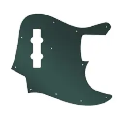 PICKGUARD FENDER 98-09 MADE IN JAPAN GEDDY LEE JAZZ BASS SMOKE MIRROR