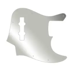 PICKGUARD FENDER 98-09 MADE IN JAPAN GEDDY LEE JAZZ BASS MIRROR