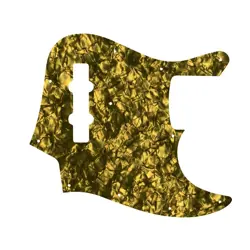 PICKGUARD FENDER 98-09 MADE IN JAPAN GEDDY LEE JAZZ BASS GOLD PEARL