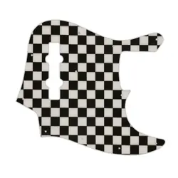 PICKGUARD FENDER 98-09 MADE IN JAPAN GEDDY LEE JAZZ BASS CHECKERBOARD