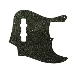 PICKGUARD FENDER 98-09 MADE IN JAPAN GEDDY LEE JAZZ BASS BLACK SPARKLE
