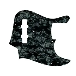 PICKGUARD FENDER 98-09 MADE IN JAPAN GEDDY LEE JAZZ BASS BLACK PEARL