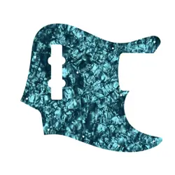 PICKGUARD FENDER 98-09 MADE IN JAPAN GEDDY LEE JAZZ BASS AQUA PEARL