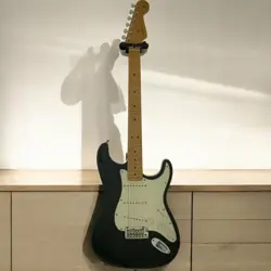 FENDER PLAYER STRATOCASTER 2017 BLACK ELECTRIC GUITAR 22 FRETS USED