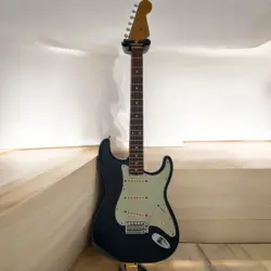 FENDER MEXICO CLASSIC 60S STRATOCASTER 2014 BLACK ELECTRIC GUITAR W/ SOFT CASE