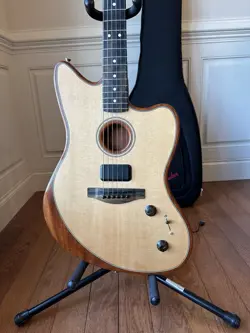 2021 FENDER AMERICAN ACOUSTASONIC JAZZMASTER - NATURAL