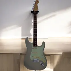 FENDER PLAYER PLUS ST 2019 ELECTRIC GUITAR STRAT BLUE SSS - MEXICO - USED