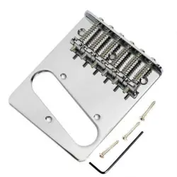 1 SQUARE 6 SADDLE HUMBUCKER BRIDGE FOR FENDER TELE TELECASTER ELECTRIC GUITAR