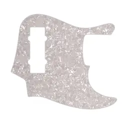 PICKGUARD FENDER 12-13 MADE IN CHINA 5 STR MODERN PLAYER JAZZ BASS WHITE PEARL