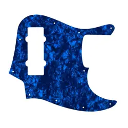 PICKGUARD FENDER 12-13 MADE IN CHINA 5 STR MODERN PLAYER JAZZ BASS BLUE PEARL