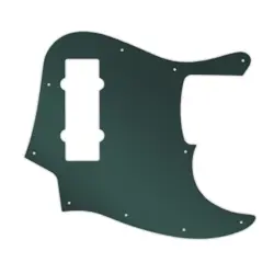 PICKGUARD FENDER 2014 MADE IN CHINA 4 STR MODERN PLAYER JAZZ BASS SMOKE MIRROR