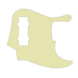 PICKGUARD FENDER 2014 MADE IN CHINA 4 STR MODERN PLAYER JAZZ BASS MINT GREEN 3P