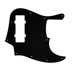PICKGUARD FENDER 2014 MADE IN CHINA 4 STR MODERN PLAYER JAZZ BASS FAUX BRUSH BK