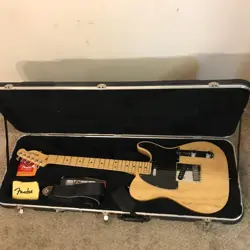 FENDER AMERICAN PROFESSIONAL TELECASTER  MAPLE ELECTRIC GUITAR NATURAL 2002