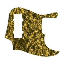 PICKGUARD FENDER 2014 MADE IN CHINA 4 STR MODERN PLAYER JAZZ BASS GOLD PEARL