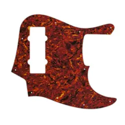 PICKGUARD FENDER 2014 MADE IN CHINA 4 STR MODERN PLAYER JAZZ BASS TORTOISE WHI