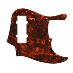 PICKGUARD FENDER 2014 MADE IN CHINA 4 STR MODERN PLAYER JAZZ BASS FAUX TORTOISE
