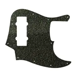 PICKGUARD FENDER 2014 MADE IN CHINA 4 STR MODERN PLAYER JAZZ BASS BLACK SPARKLE