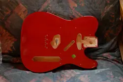 FENDER TELECASTER BODY - CANDY APPLE RED