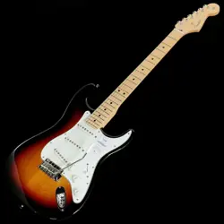 FENDER MADE IN JAPAN HYBRID II STRATOCASTER MAPLE FINGERBOARD 3-COLOR SUNBURST 3