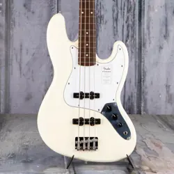 FENDER STANDARD JAZZ BASS, OLYMPIC WHITE