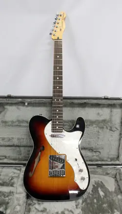 2017 FENDER VINTERA II '60S TELECASTER THINLINE 3-COLOR SUNBURST GUITAR - MEXICO