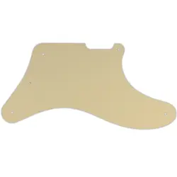PICKGUARD FOR FENDER CABRONITA TELECASTER CREAM BLACK CREAM