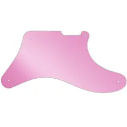 PICKGUARD FOR FENDER CABRONITA TELECASTER PINK MIRROR
