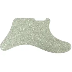 PICKGUARD FOR FENDER CABRONITA TELECASTER SILVER SPARKLE