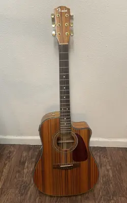 FENDER CD-60SCE DREADNOUGHT ALL-MAHOGANY ACOUSTIC GUITAR NATURAL