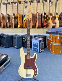 2003 FENDER USA HIGHWAY 1 ONE PRECISION BASS GUITAR BLONDE FINISH FREE SHIPPING