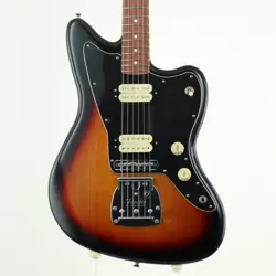 FENDER PLAYER JAZZMASTER 3-COLOR SUNBURST USED 2022 ALDER BODY W/SOFT CASE