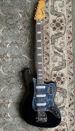 SQUIER CLASSIC VIBE BASS VI  6-STRING ELECTRIC BASS - BLACK - BLACK PEARL