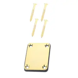 ELECTRIC GUITAR NECK PLATE WITH SCREW FOR FENDER STRATOCASTER TELECASTER C