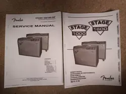 MANUALS FOR FENDER